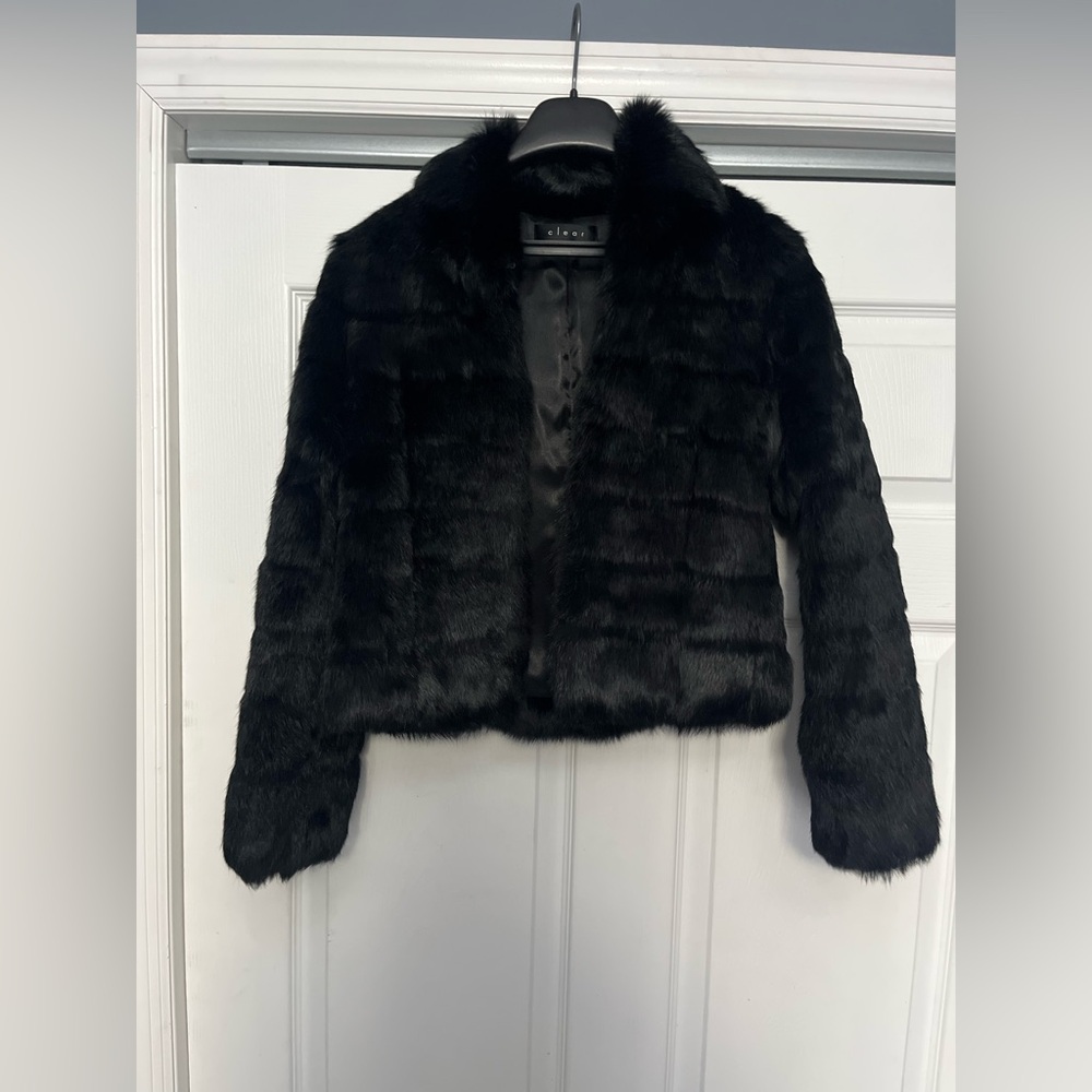 Authentic Japanese rabbit fur coat